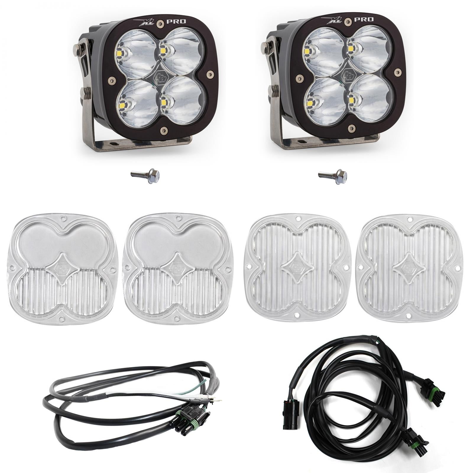 Bronco A Piller Light Kit 21-Up Ford Bronco XL Pro Spot w/Upfitter