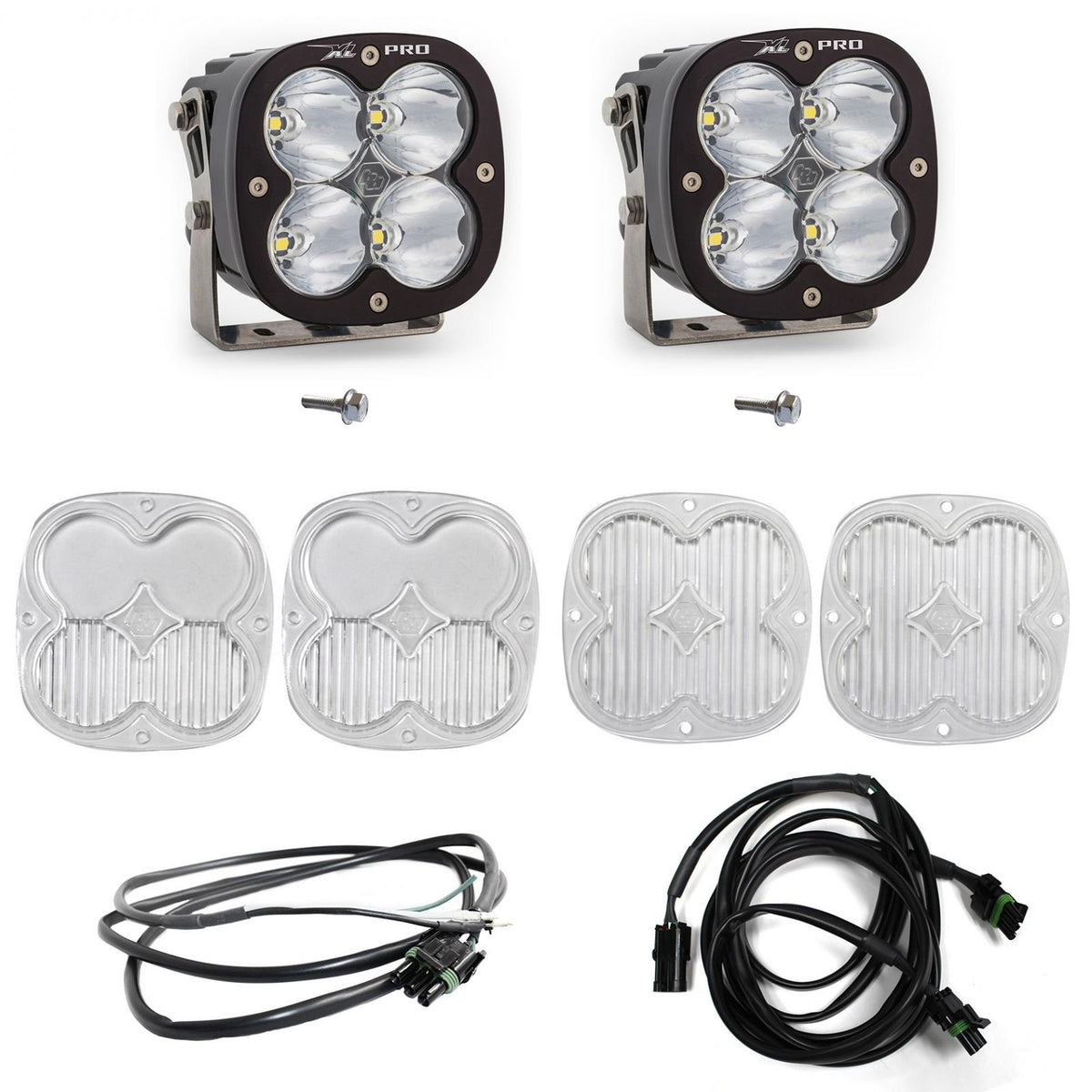 Bronco A Piller Light Kit 21-Up Ford Bronco XL Pro Spot w/Upfitter