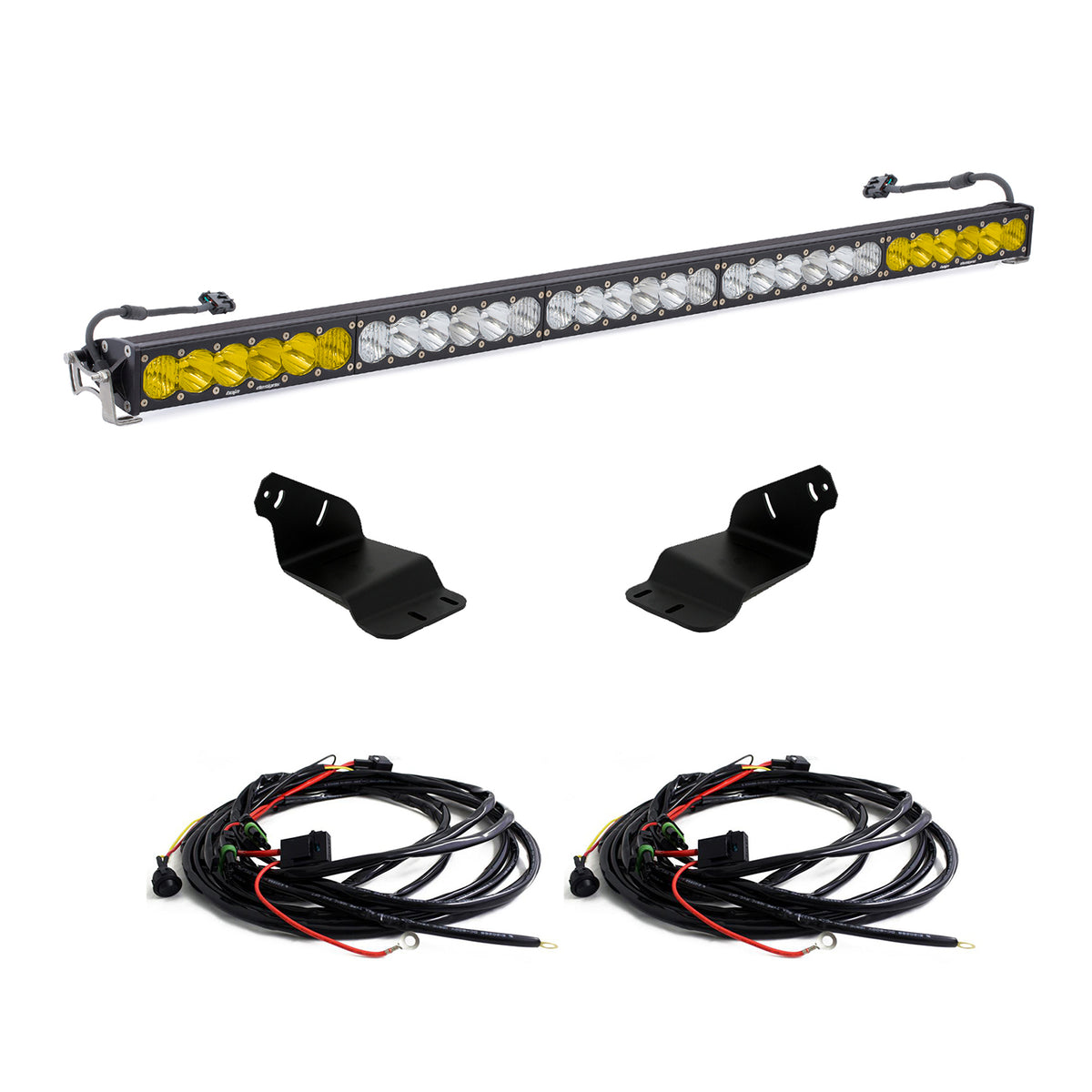 Bronco Roof Light Bar Kit 21-Up Ford Bronco 50 inch Onx6+ Dual Control