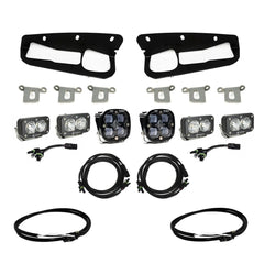 Bronco Clear SAE Fog Pocket Kit 21-Up Ford Bronco w/Upfitter