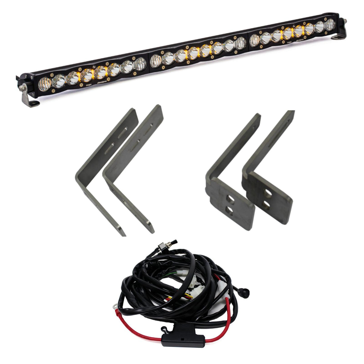 Ford Super Duty (11-16) S8 30 inch Grille Mount Kit