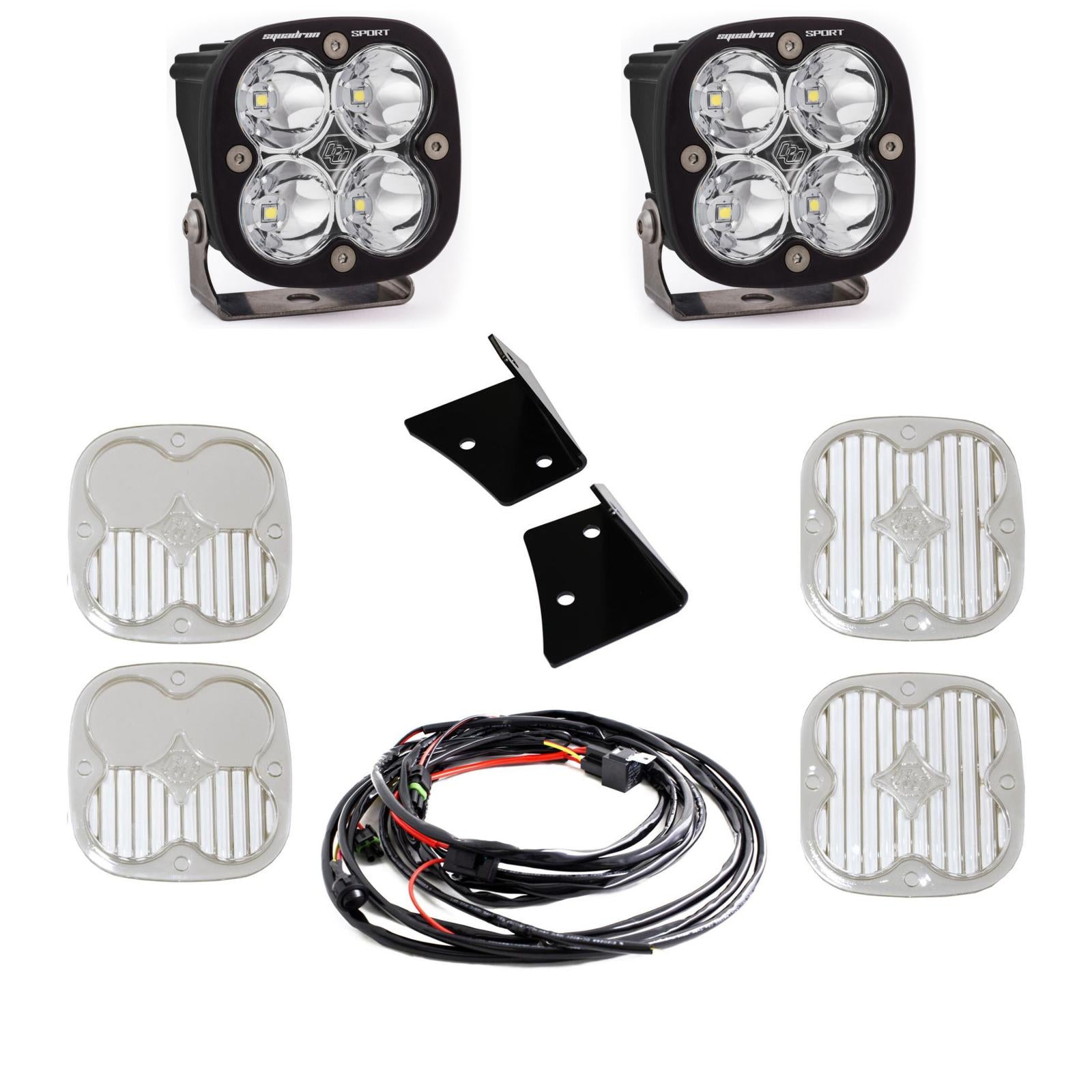 Jeep, JK Squadron Sport Spot A-Pillar Kit