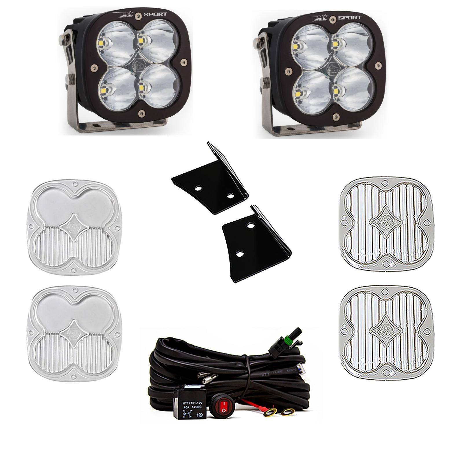 Jeep JK XL Sport Spot A-Pillar Kit