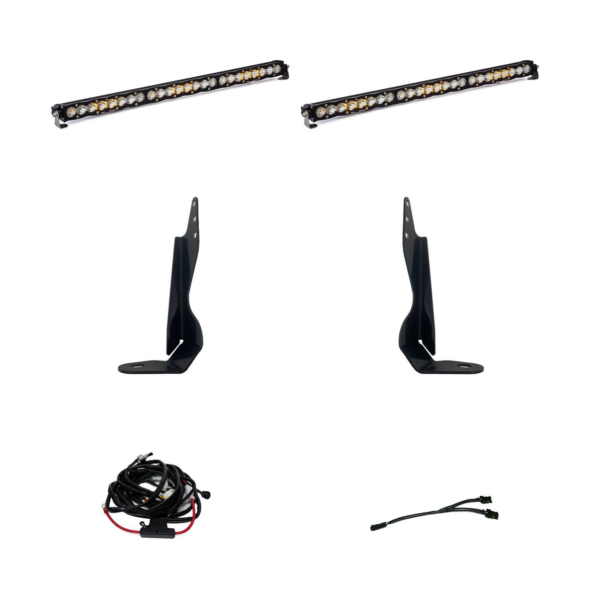 GMC 2500/3500 2020-On Behind Grill Kit Dual S8