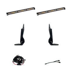 GMC 2500/3500 2020-On Behind Grill Kit Dual S8