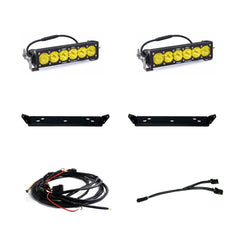 10 Inch Onx6 D/C Amber Behind Grill Kit fits 21-On Ford Raptor