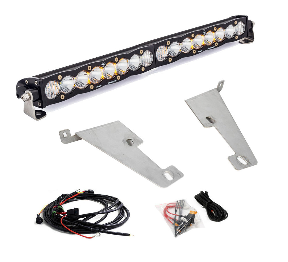 2022 Toyota Tundra 20 Inch S8 Behind Bumper Kit Clear