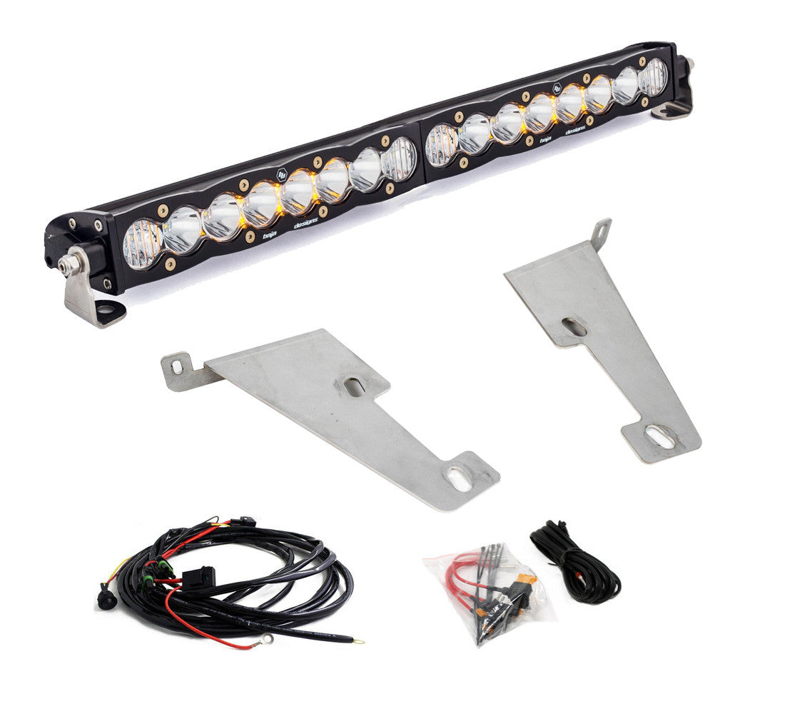 2022 Toyota Tundra 20 Inch S8 Behind Bumper Kit Clear