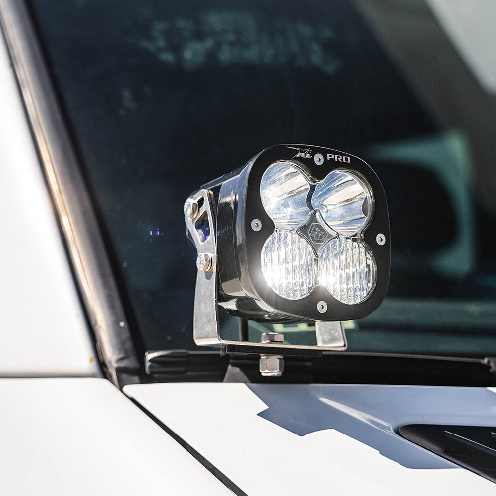 Mercedes Sprinter Van XL Pro A-Pillar Kit Mercedes 2014-2018 Sprinter Van (Driving/Combo; Clear)