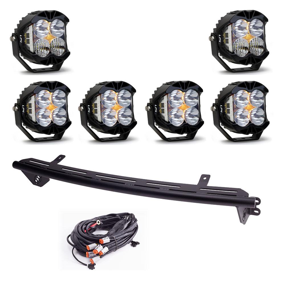Ford Super Duty 23-On LP4 Bull Bar Light Kits Kit w/ Upfitter