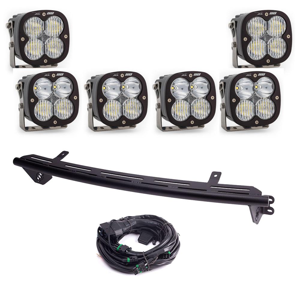 Ford Super Duty 23-On XL 80 Bull Bar Light Kits Kit w/ Upfitter