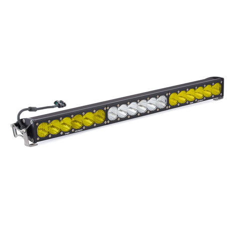 30 Inch LED Light Bar Amber/White Dual Control OnX6 Series