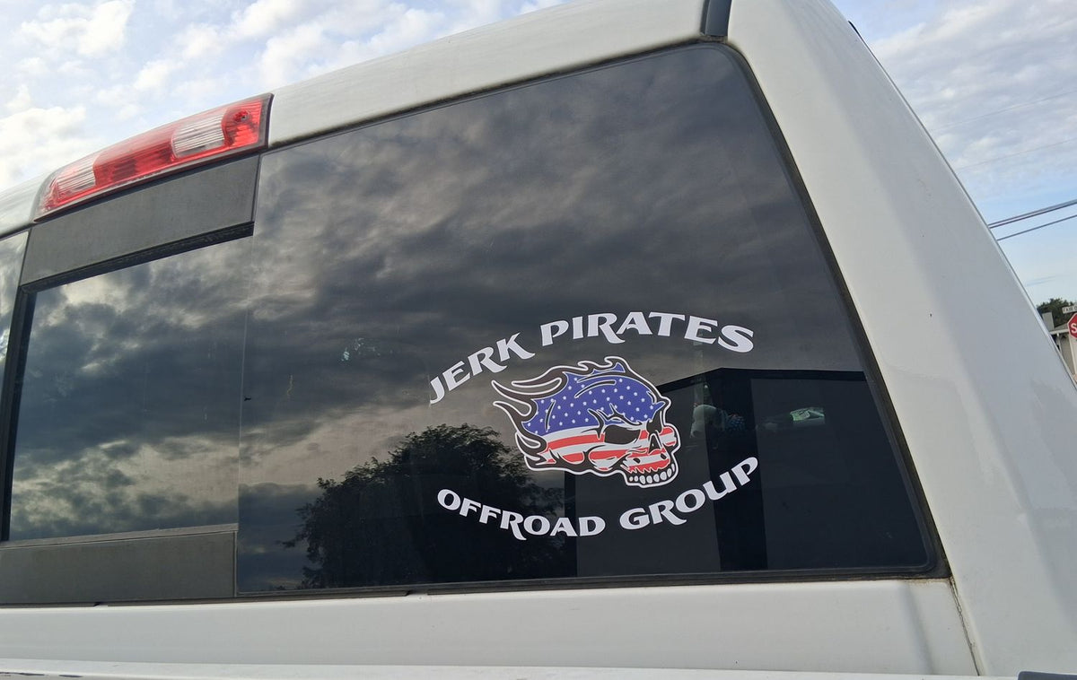 JERK PIRATES STICKER