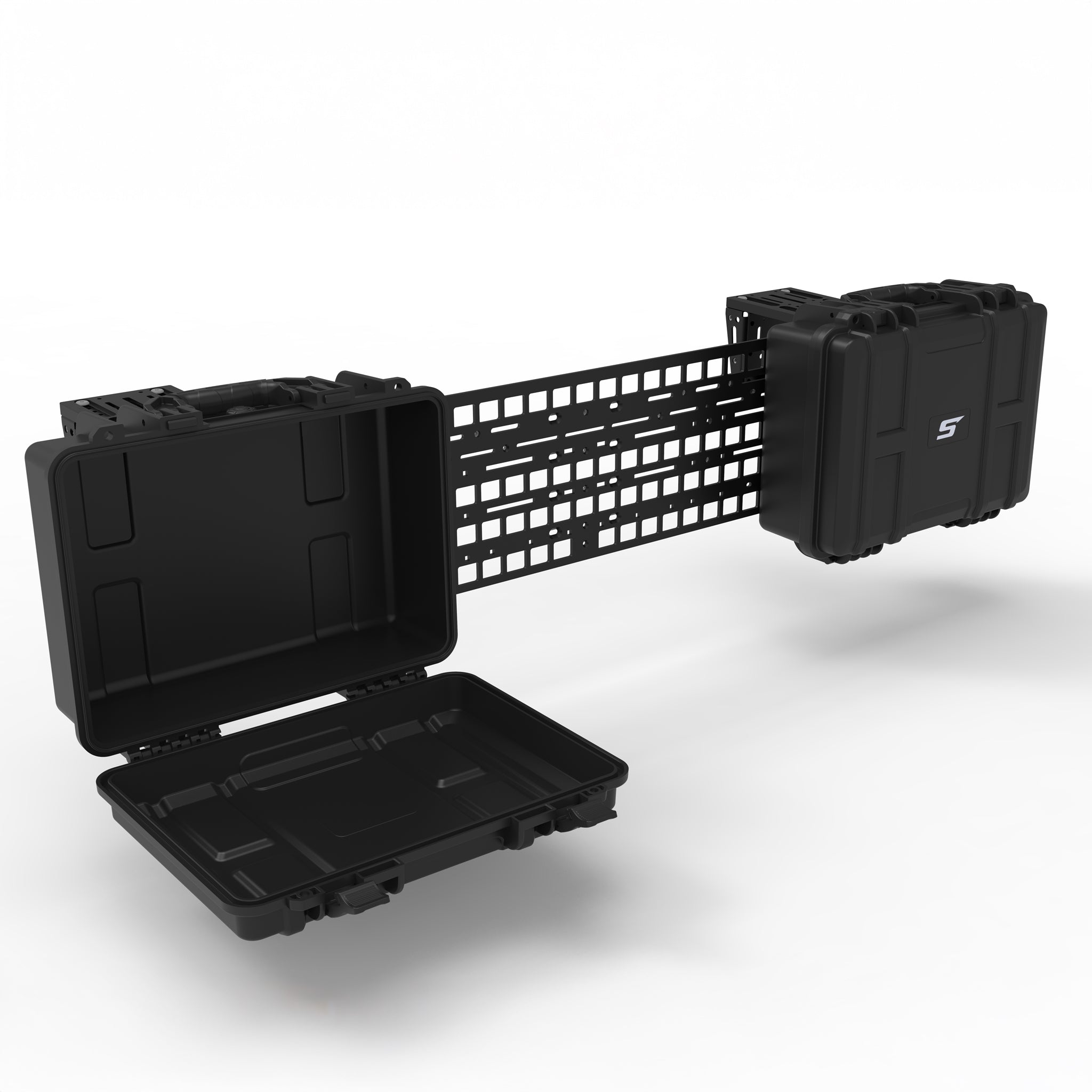 48" x 10" Fender Rack by STAPLL | Full-Length MOLLE Panel for Truck Bed Gear Mounting