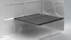Van Wife Components 4 Panel Platform Bed System – Adjustable Van Bed System