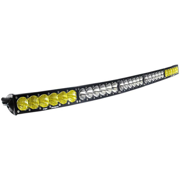 50 Inch LED Light Bar Amber/White Dual Control Pattern OnX6 Arc Series