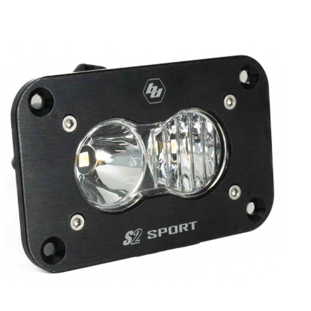 LED Work Light Clear Lens Flush Mount Each S2 Sport