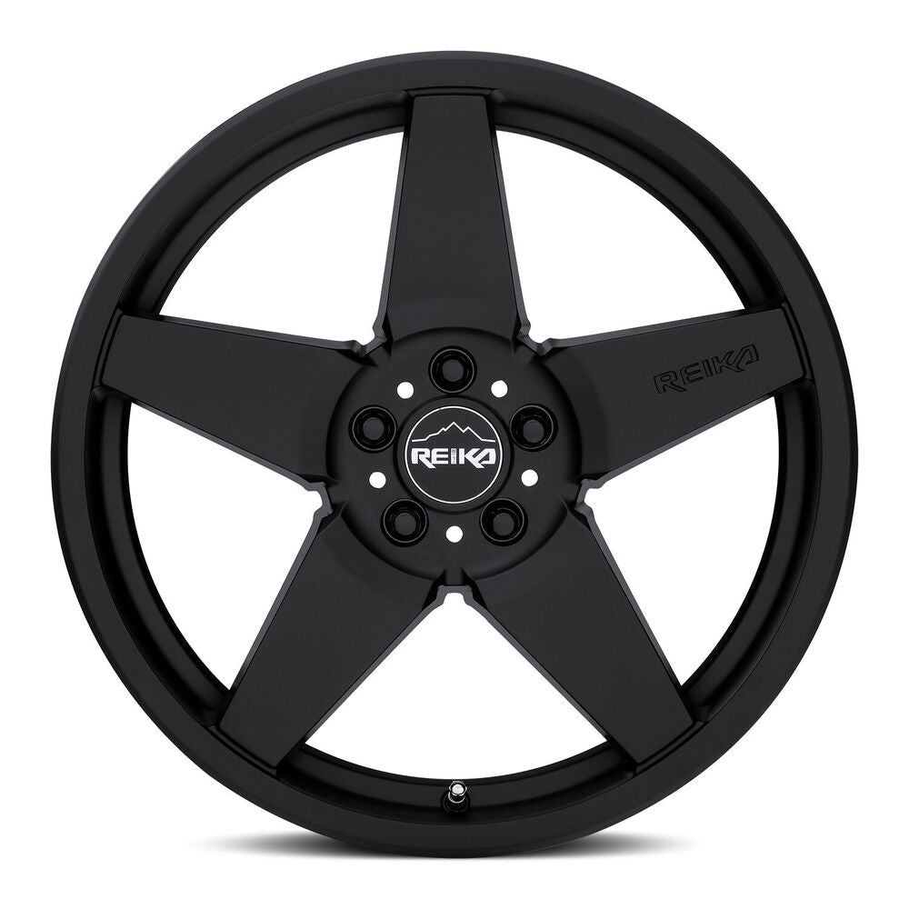 Reika R15 Seeker wheel in Satin Black – face view