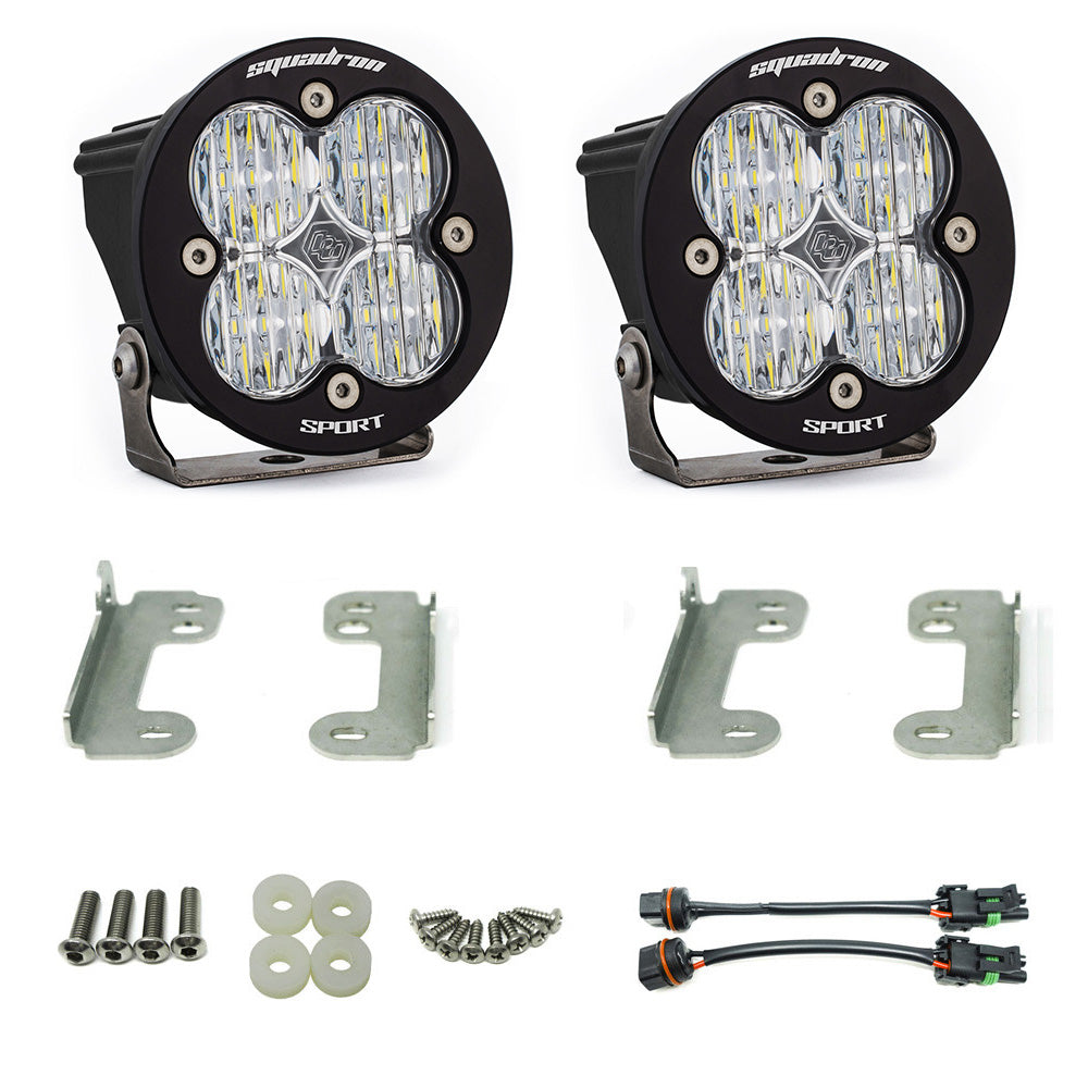 Jeep JK Fog Pocket Kit 07-17 Wrangler JK Squadron R Sport