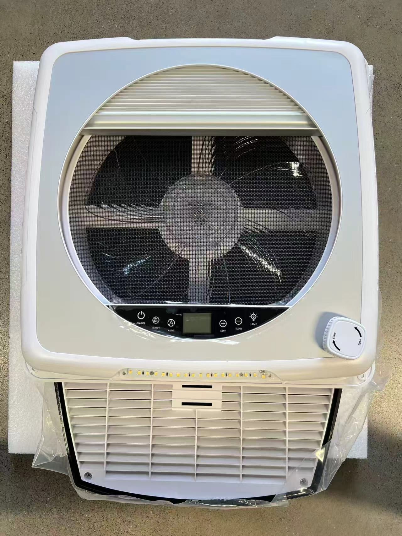 ProBreeze Vent System Brushless Roof Fan | 14" Van & RV Roof Vent
