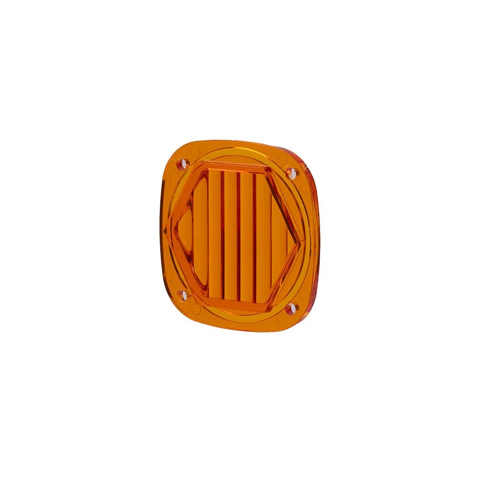 S1 Light Pod Lens Kit (Wide Cornering; Factory Amber)