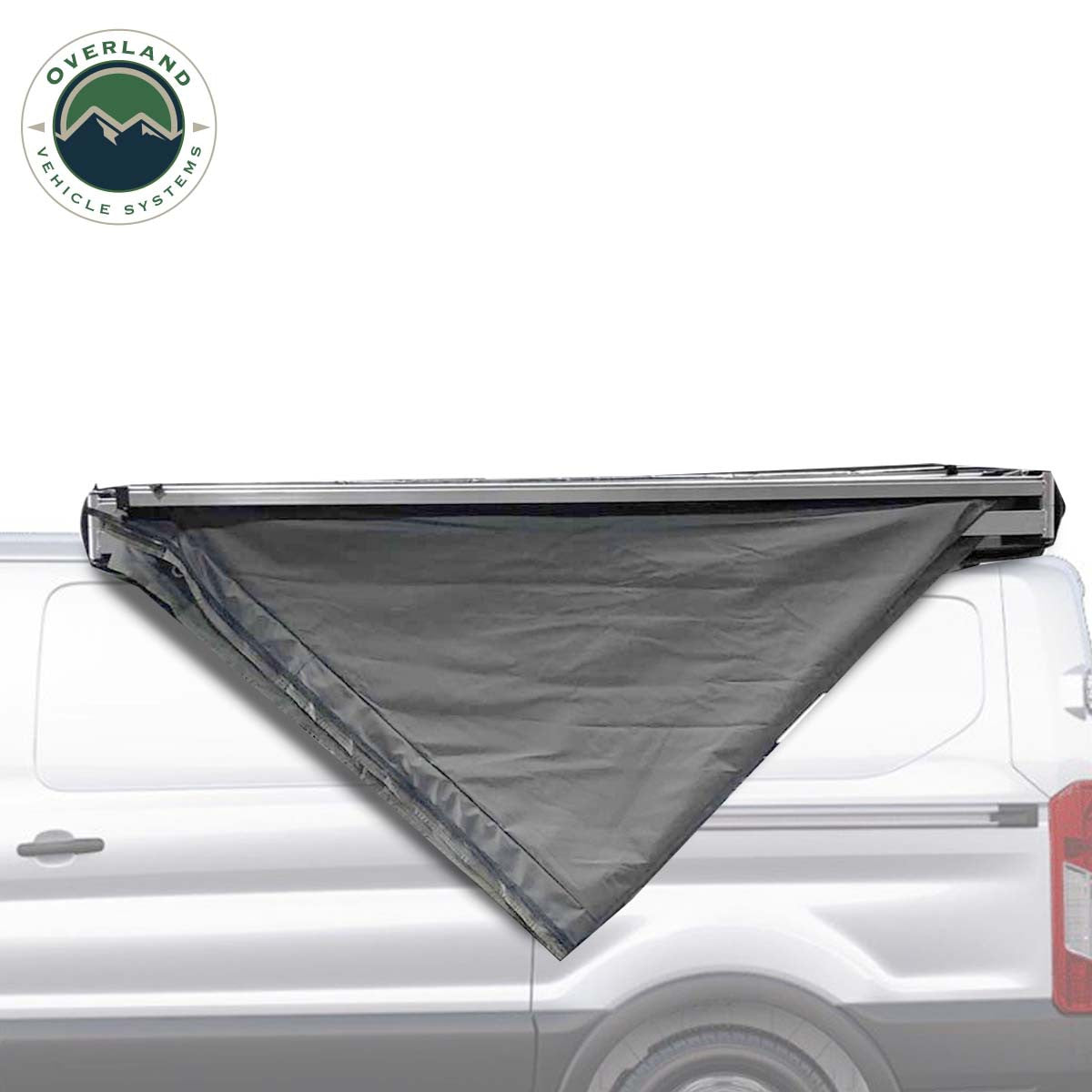 HD Nomadic 180 Degree Awning with Bracket Kit for Mid - High Roofline Vans
