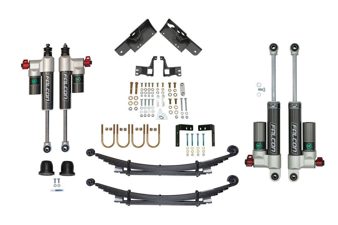Van Compass Stage 4.3 Dually Suspension System for Mercedes-Benz Sprinter 3500 AWD & 4x4 (2015-Present)