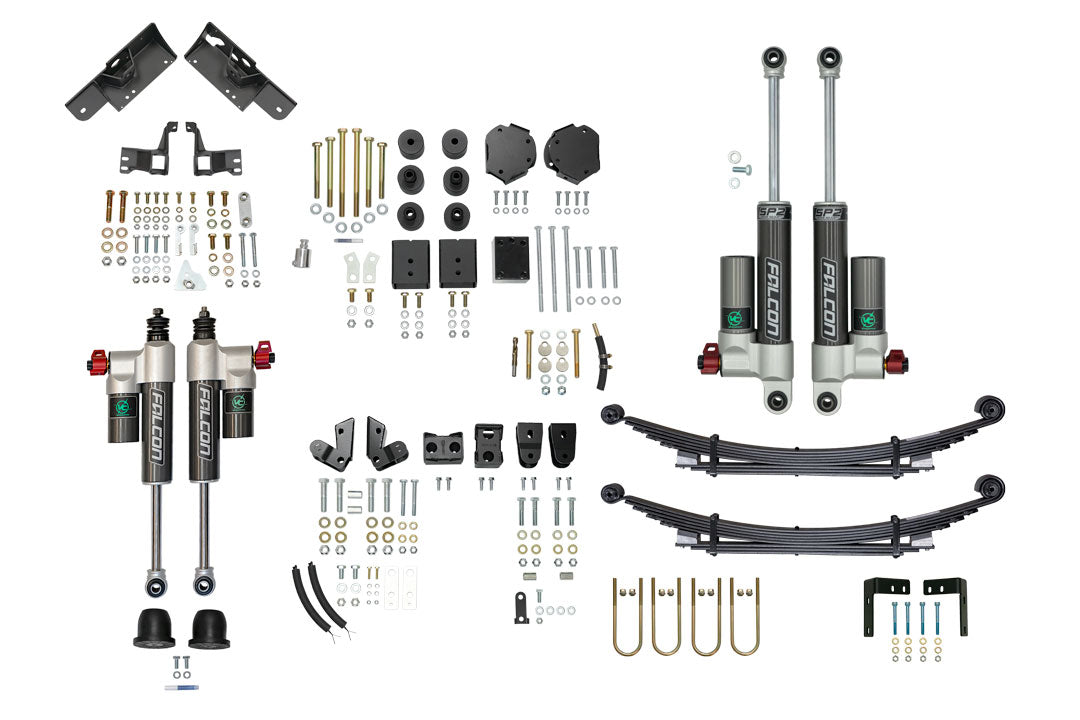 Van Compass Stage 6.3 Dually 2" Lift System for Mercedes Sprinter AWD 3500 (2023 & Up)