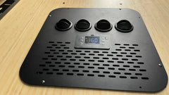 Cavewave C3 Ultra Quiet Rooftop Air Conditioner – 12V/24V/48V 11,000–13,000 BTU (14" x 14" Opening)