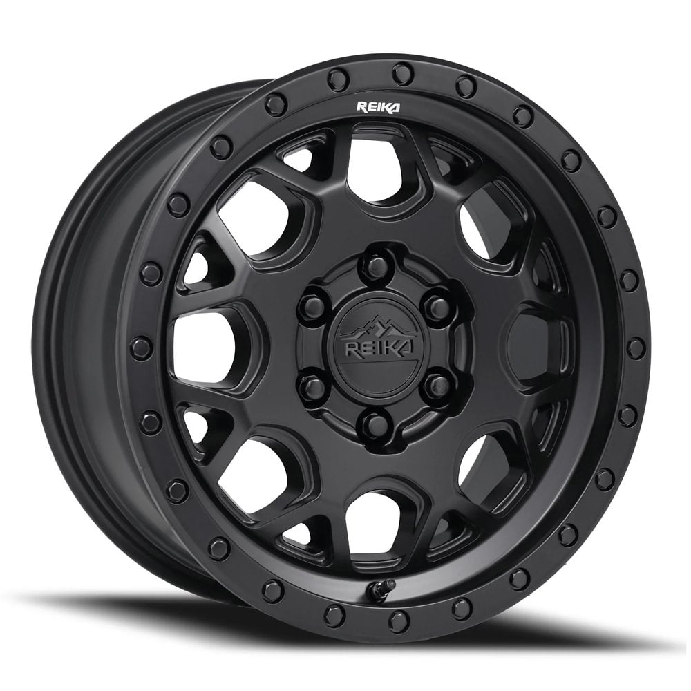 Reika R45 Marauder wheel in Satin Black