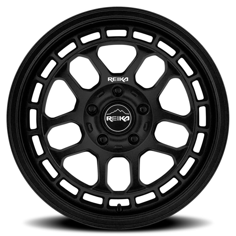 Reika R30 Drifter wheel in Satin Black – face view