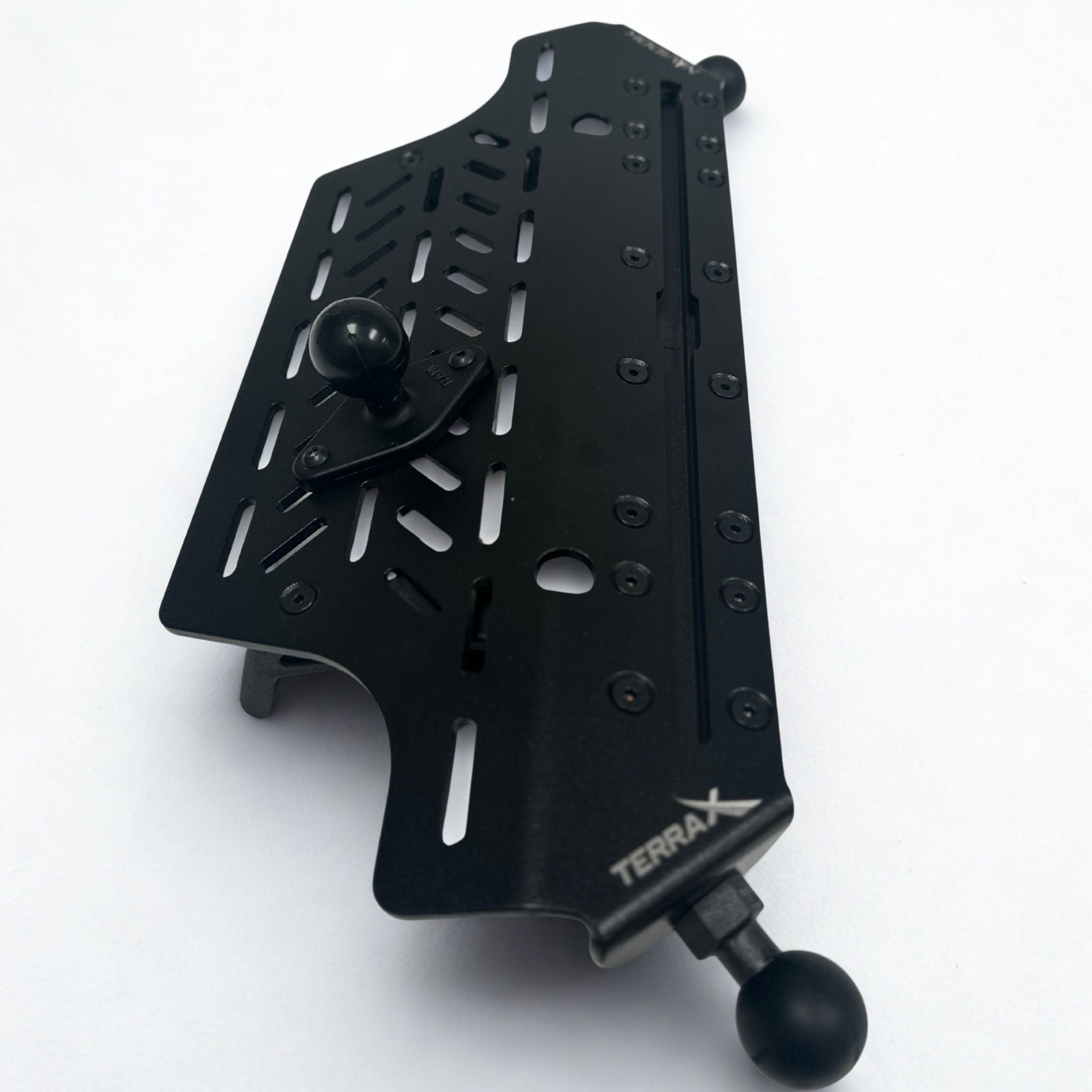 Ford Transit Navidok No-Drill Dash Mount for 12” Screen (Dual RAM Balls + T-Slot Track)