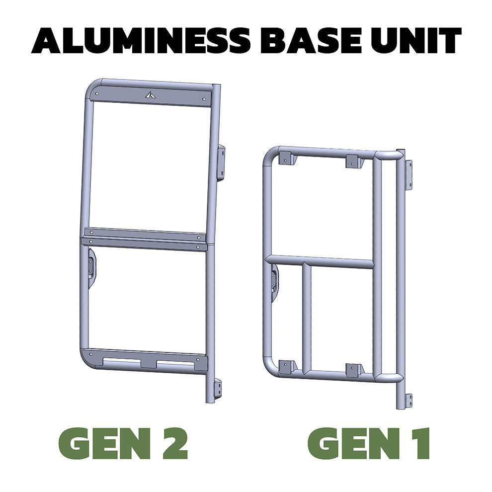 Aluminess PowerLift Bike Rack – Mercedes Sprinter 2019+ (Motorized Lift System)