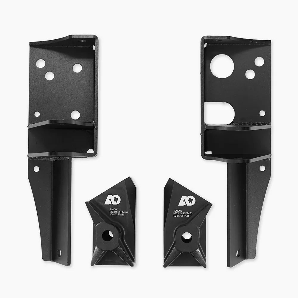 Auxiliary Front Shock Mount Kit for Sprinter 4X4 & AWD by Agile Offroad