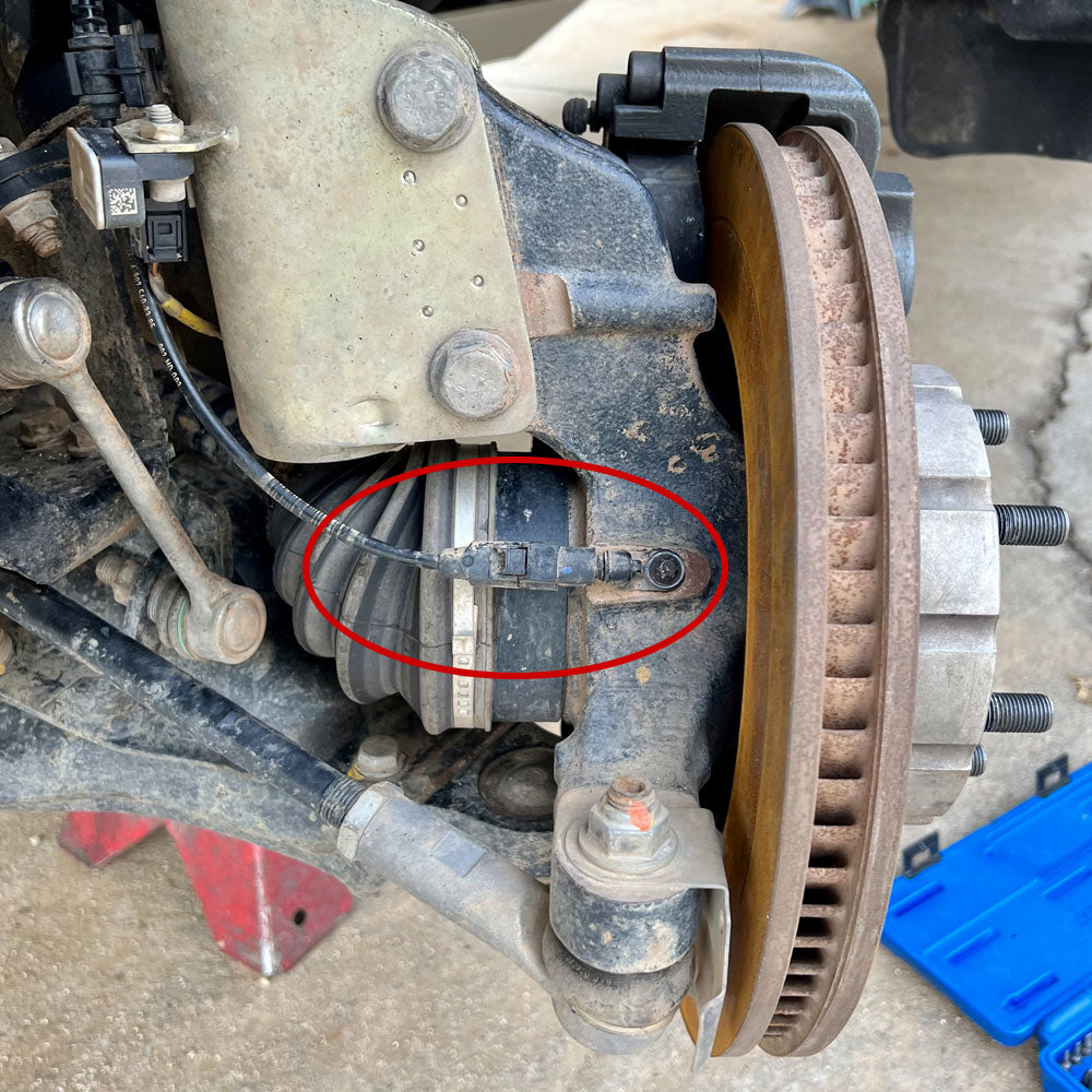 Wheel Speed Sensor Guard | Mercedes Sprinter (2023+ AWD) – Agile Offroad
