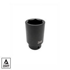 Axiom Supply Axle Nut 36mm Impact Deep Socket