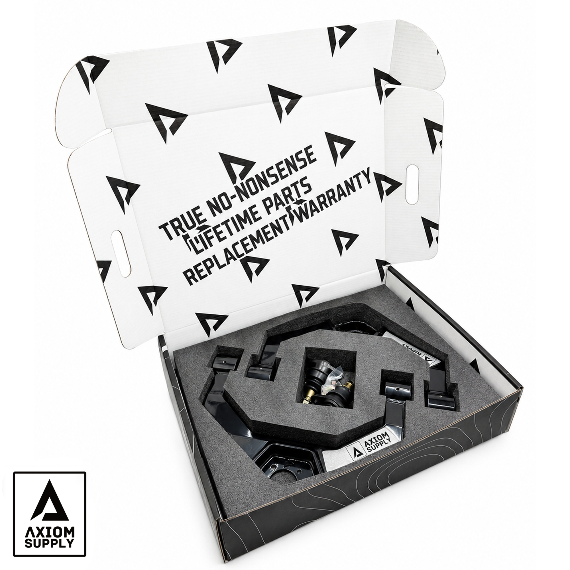 Axiom Supply Stage 3 FOX 2.5" Performance Leveling System GM HD Truck 2500 / 3500 Silverado / Sierra 2011-2019