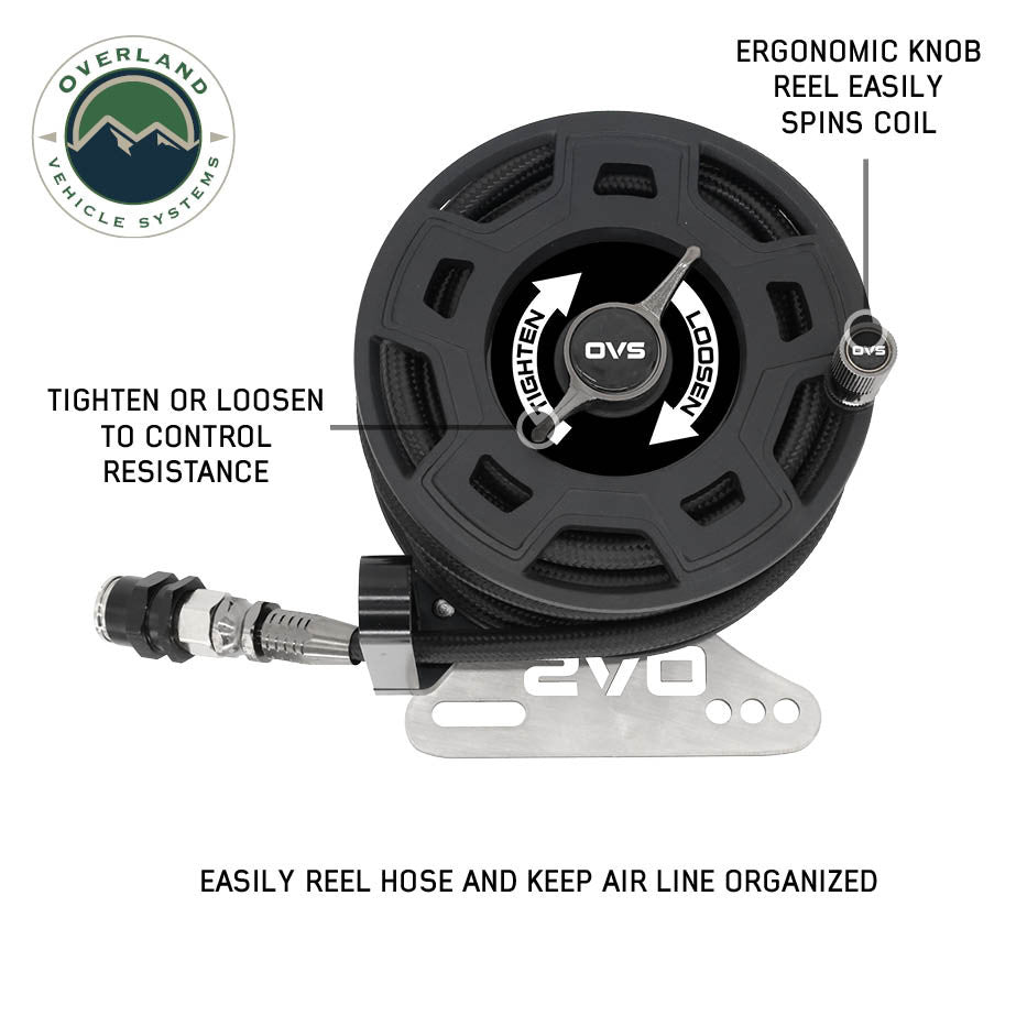 Flow Guard Air Coil 39 Foot Air Hose Reel Kit Reel