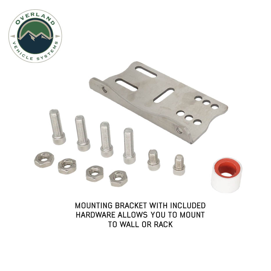 Flow Guard Air Coil 39 Foot Air Hose Reel Kit Bracket and hardware