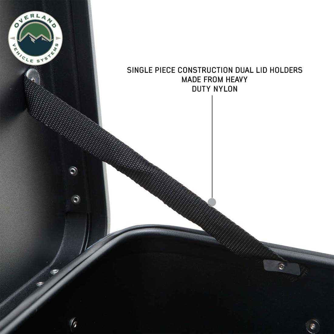 Aluminum Box Storage 53 QT strap