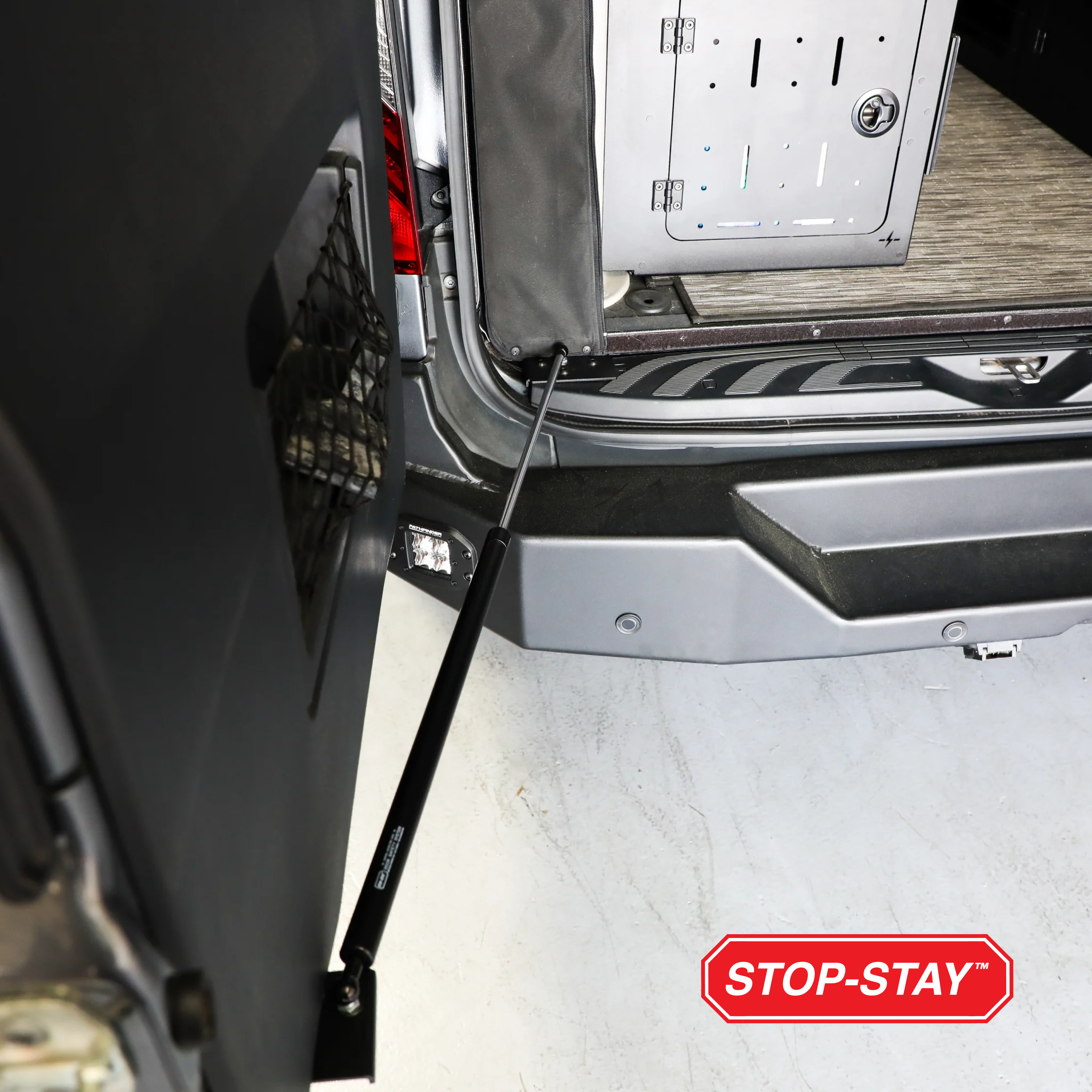STOP-STAY™ Door Safety System for Mercedes Sprinter (Patented)