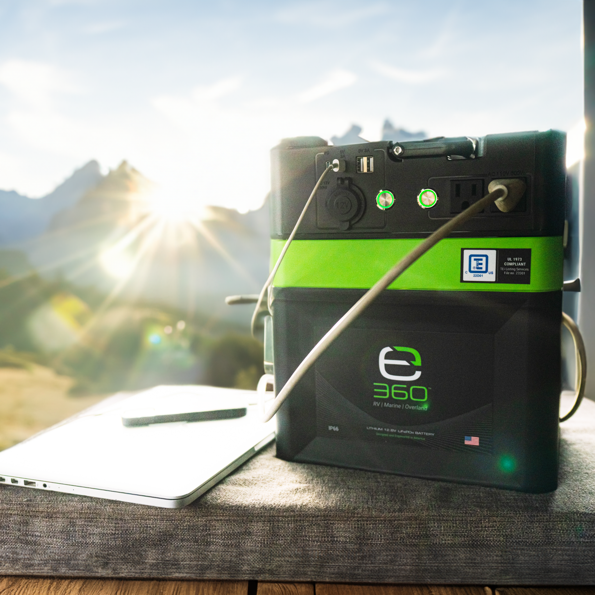 Expion360 Aura PowerCap 600W LiFePO4 Battery Inverter – Portable Power Station Cap