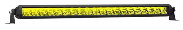 CSI 30 in. Single Row LED Light Bar - 150W Gold Lens