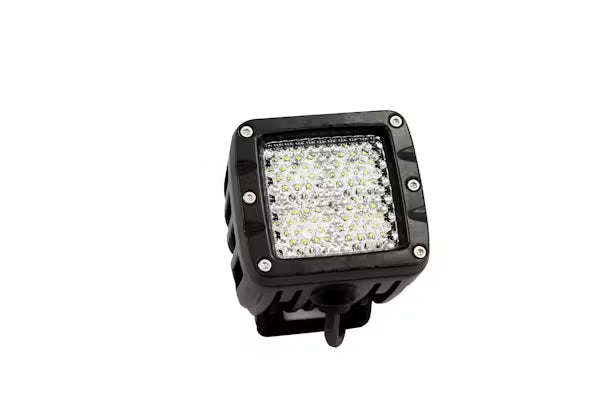 CSI 2 in. 4W Diffused LED Pod - Clear, Pair