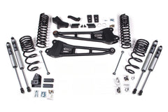 BDS Suspension FOX 2.5 HTO 4 Inch Radius Arm Lift Kit Ram 2500 4WD Diesel (2025-2026))