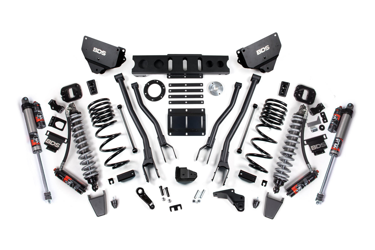 BDS 4 Inch Coilover Lift Kit FOX 2.5 Ram 2500 Diesel 4WD (2014-2018)