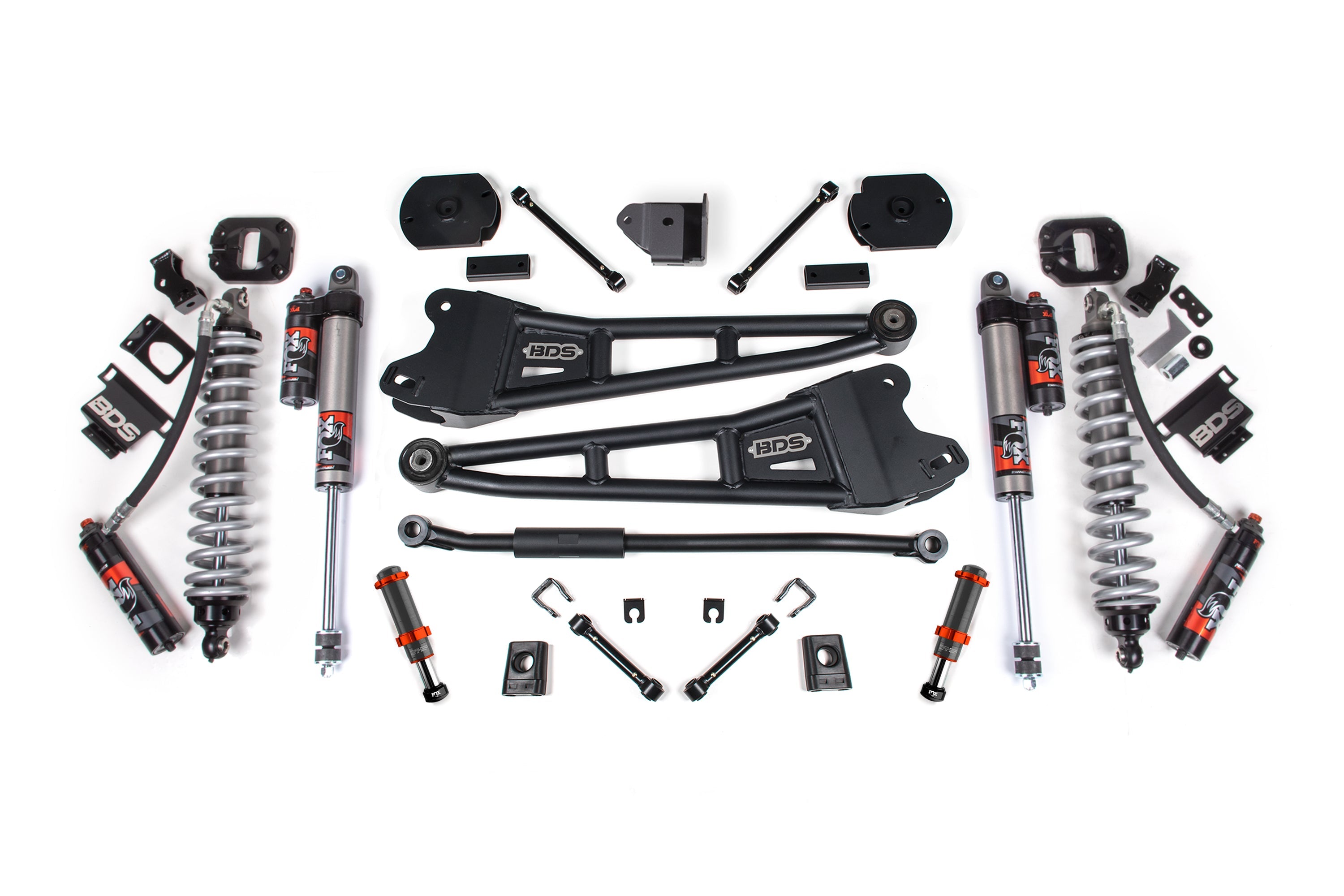 BDS 3 Inch Lift Kit FOX 2.5 Performance Elite Coilover Conversion Radius Arm for Ram 2500 Diesel 4WD (2014–2018) (2025–2026)