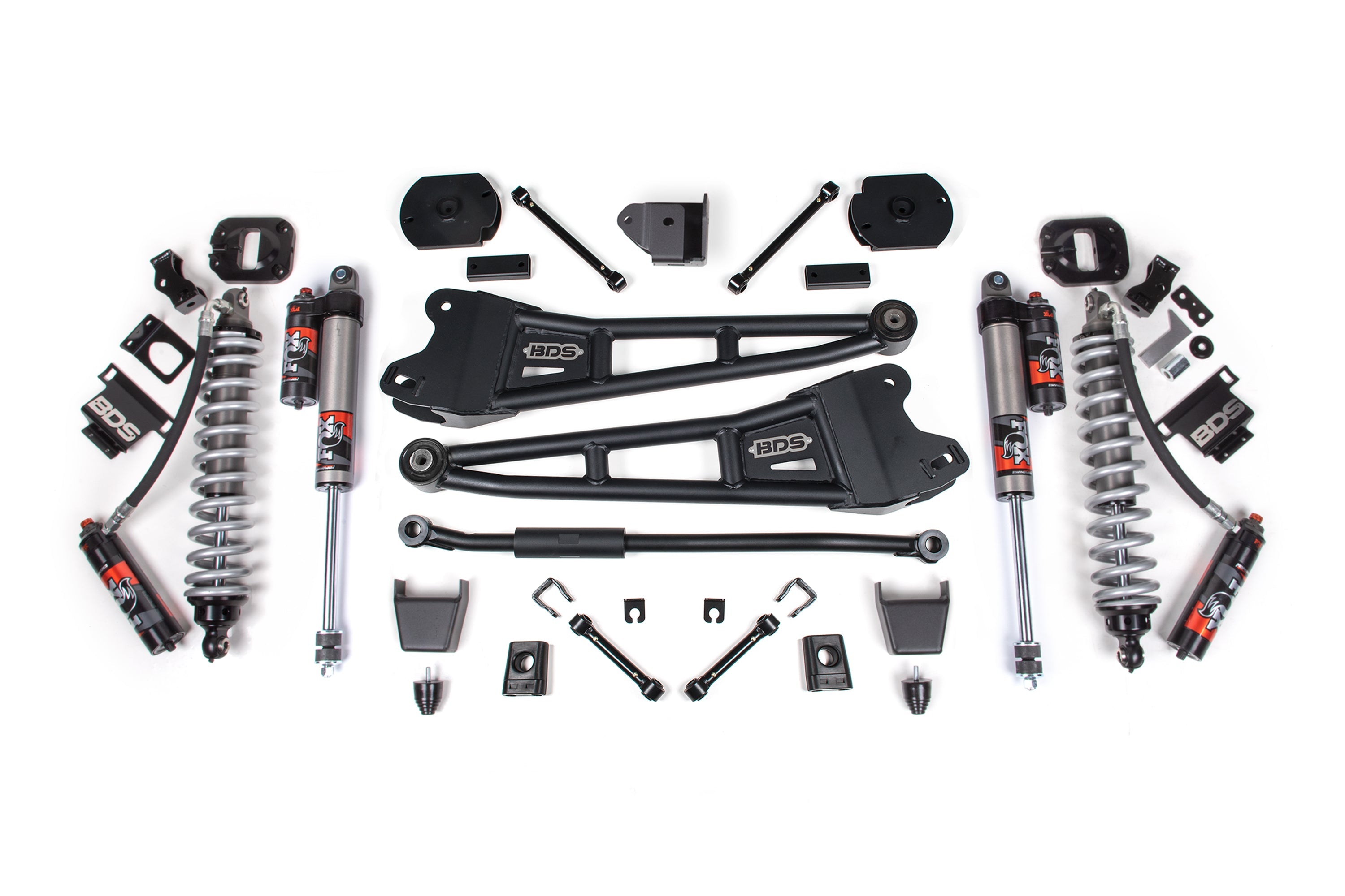 BDS 3 Inch Lift Kit FOX 2.5 Performance Elite Coilover Conversion Radius Arm for Ram 2500 Diesel 4WD (2014–2018) (2025–2026)