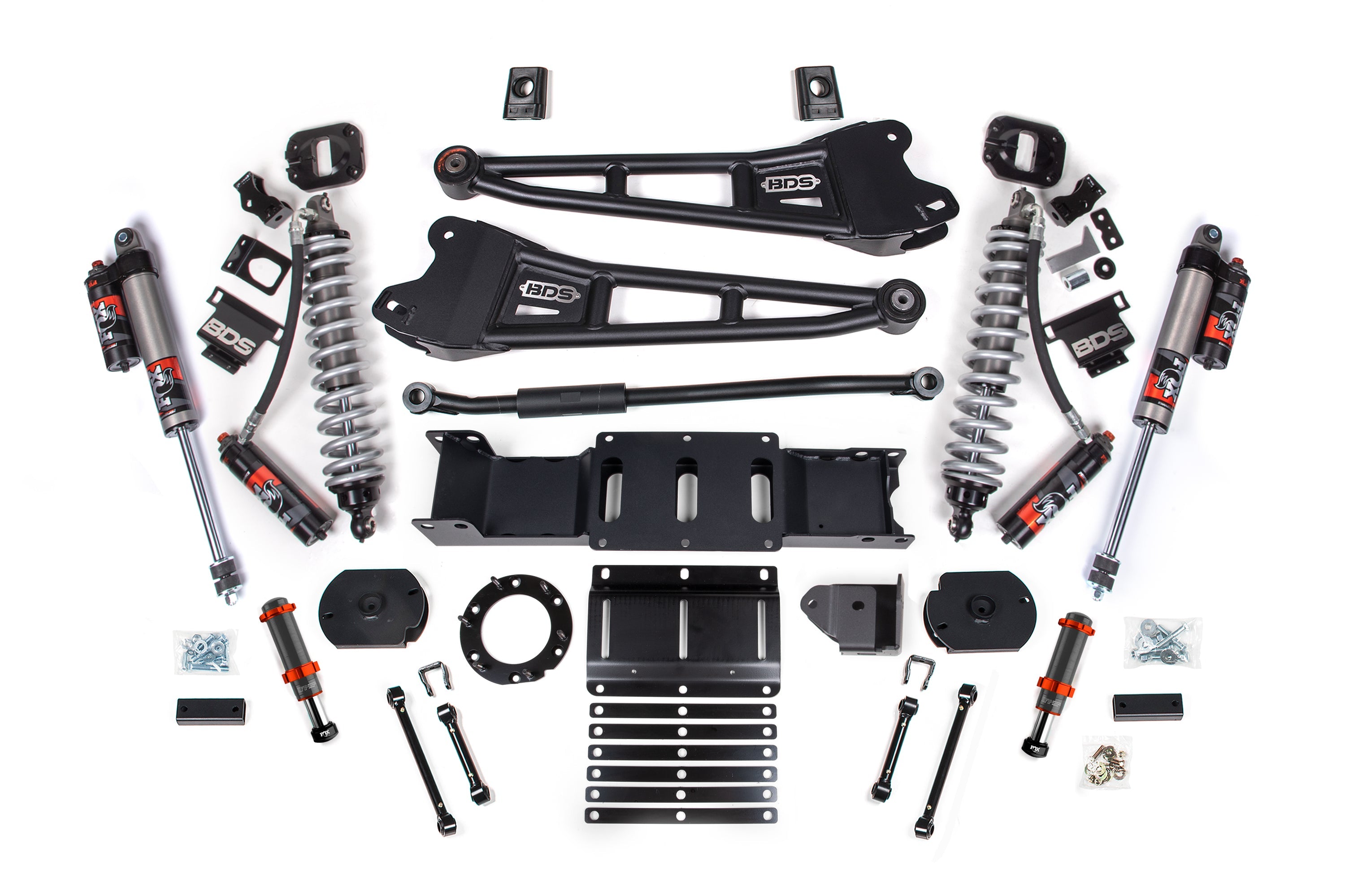 BDS 3 Inch Suspension Lift Kit w/ Radius Arms & FOX 2.5 Performance Elite Coil-Overs Ram 2500 Diesel 4WD (2019–2024)