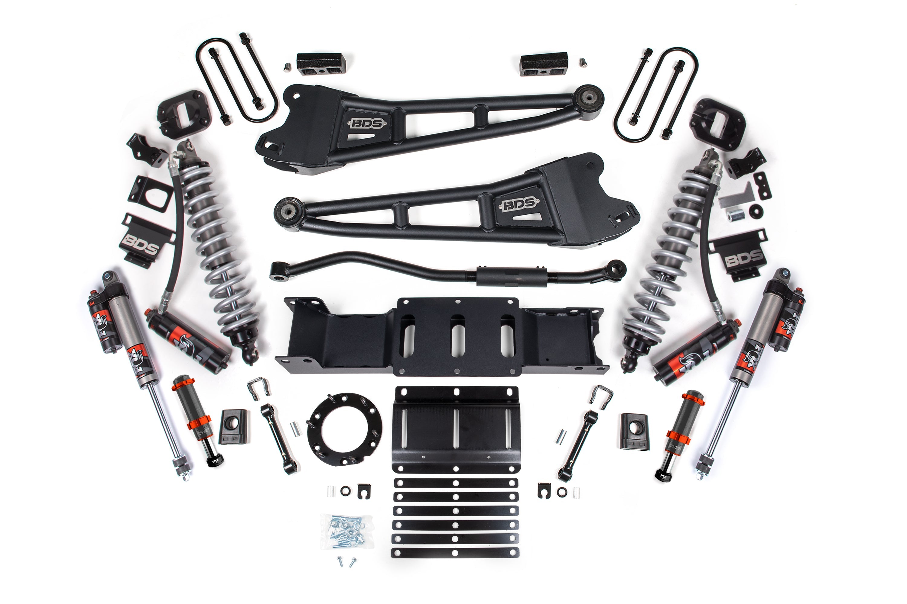 BDS 3 Inch Suspension Lift Kit w/ Radius Arm & FOX 2.5 Coil-Over Conversion Ram 3500 Diesel 4WD (2019–2024)